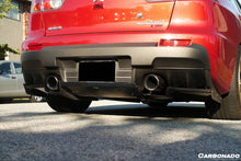 Load image into Gallery viewer, 2008-2016 Mitsubishi Evolution EVO10 VRS Style Carbon Fiber Rear Diffuser - Carbonado Aero