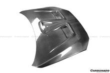 Load image into Gallery viewer, 2008-2016 Mitsubishi Lancer VTX Style Carbon Fiber Hood - Carbonado Aero