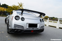 Load image into Gallery viewer, 2012-2016 Nissan GTR R35 DBA VA Style Rear Diffuser w/ Caps - Carbonado Aero