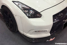 Load image into Gallery viewer, 2012-2016 Nissan GTR R35 DBA VA Style Front Bumper - Carbonado