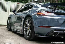 Load image into Gallery viewer, 2017-2023 Porsche 718 Cayman/Boxster AM Style Carbon Fiber Side Skirts - Carbonado Aero