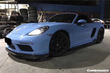 Load image into Gallery viewer, 2017-2023 Porsche 718 Cayman/Boxster AM Style Carbon Fiber Side Skirts - Carbonado Aero
