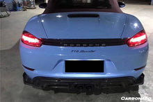 Load image into Gallery viewer, 2017-2023 Porsche 718 Cayman/Boxster AM Style Carbon Fiber Rear Lip - Carbonado Aero