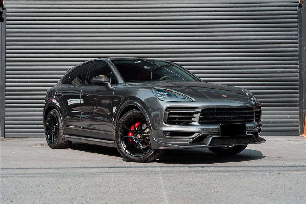 2018-2023 Porsche 9Y0.1 Cayenne S & E-Hybrid OD Style Side Skirts - Carbonado