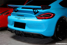 Load image into Gallery viewer, 2012-2016 Porsche 981 Boxster/Cayman GT4 Style Rear Diffuser - Carbonado
