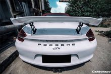 Load image into Gallery viewer, 2012-2016 Porsche 981 Boxster/Cayman GT4 Style Trunk Spoiler - Carbonado Aero