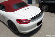 Load image into Gallery viewer, 2014-2016 Porsche Boxster/Cayman 981 SPY Style Spoiler - Carbonado Aero