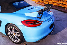 Load image into Gallery viewer, 2012-2016 Porsche 981 Boxster/Cayman GT4 Style Trunk Spoiler - Carbonado Aero