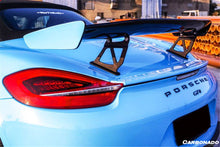 Load image into Gallery viewer, 2012-2016 Porsche 981 Boxster/Cayman GT4 Style Trunk Spoiler - Carbonado Aero