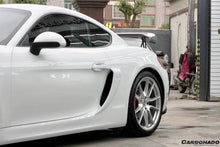 Load image into Gallery viewer, 2012-2016 Porsche 981 Cayman TA Style Style Trunk Spoiler - Carbonado