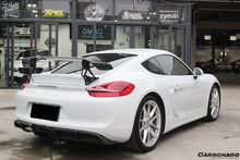 Load image into Gallery viewer, 2012-2016 Porsche 981 Cayman TA Style Style Trunk Spoiler - Carbonado Aero