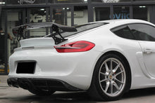 Load image into Gallery viewer, 2012-2016 Porsche 981 Cayman TA Style Style Trunk Spoiler - Carbonado