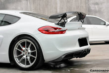 Load image into Gallery viewer, 2012-2016 Porsche 981 Cayman TA Style Style Trunk Spoiler - Carbonado Aero