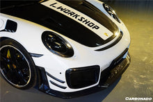 Load image into Gallery viewer, 2013-2019 Porsche 991 Turbo/S GT2RS Style Front Bumper and Fender - Carbonado Aero
