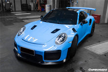 Load image into Gallery viewer, 2013-2019 Porsche 991 Turbo/S GT2RS Style Front Bumper and Fender - Carbonado Aero