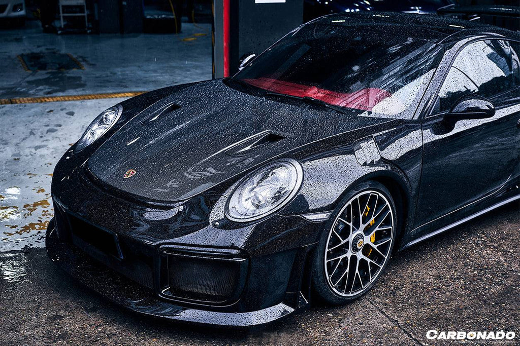 2013-2019 Porsche 911 991 Turbo/S GT2RS Style Hood - Carbonado Aero