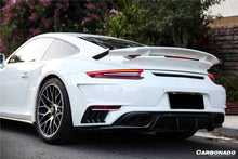 Load image into Gallery viewer, 2016-2019 Porsche 911 991.2 Turbo/s TP Style Rear Bumper - Carbonado Aero