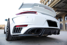 Load image into Gallery viewer, 2016-2019 Porsche 911 991.2 Turbo s TP Style Rear Bumper - Carbonado
