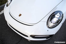 Load image into Gallery viewer, 2016-2019 Porsche 911 991.2 Turbo/s TP Style Front Bumper - Carbonado Aero