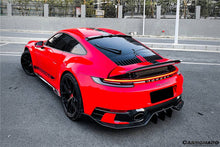Load image into Gallery viewer, 2019-2023 Porsche 911 992 Carrera/S/4/4S TA Style Carbon Fiber Roof Spoiler - Carbonado Aero