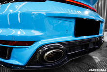 Load image into Gallery viewer, 2019-2023 Porsche 911 992 Carrera/S/4/4S/Targa/Cabriolet Turbo Style Rear Bumper - Carbonado Aero