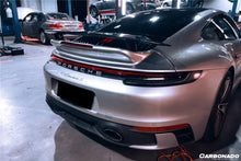 Load image into Gallery viewer, 2019-2023 Porsche 911 992 Carrera/S/4/4S/Cabriolet Turbo Style Trunk Spoiler - Carbonado Aero