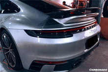 Load image into Gallery viewer, 2019-2023 Porsche 911 992 Carrera/S/4/4S/Cabriolet Turbo Style Trunk Spoiler - Carbonado Aero