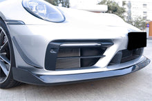 Load image into Gallery viewer, 2019-2023 Porsche 911 992 Carrera &amp; Targa Sport Design WP Style Dry Carbon Fiber Bumper Canards - Carbonado