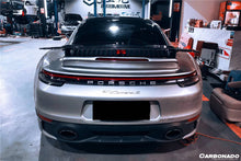 Load image into Gallery viewer, 2019-2023 Porsche 911 992 Carrera/S/4/4S/Cabriolet Turbo Style Trunk Spoiler - Carbonado Aero