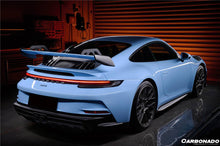 Load image into Gallery viewer, 2019-2024 Porsche 911 992 Carrera &amp; S &amp; 4S GT3 Style Trunk Spoiler Wing - Carbonado