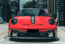 Load image into Gallery viewer, 2019-2023 Porsche 911 992 Carrera/S/4/4S/Targa/Cabriolet GT3 Style Front Bumper - Carbonado Aero