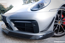 Load image into Gallery viewer, 2019-2023 Porsche 911 992 Carrera/Targa Sport Design Bumper WP Style Dry Carbon Fiber Front Lip - Carbonado Aero