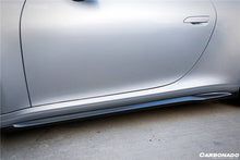 Load image into Gallery viewer, 2019-2023 Porsche 911 992 Carrera/S/4/4S/Targa/Cabriolet WP Style Dry Carbon Fiber Side Skirts - Carbonado Aero