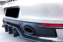 Load image into Gallery viewer, 2019-2023 Porsche 911 992 Carrera/Targa Sport Design Bumper WP Style Dry Carbon Fiber Rear Lip - Carbonado Aero
