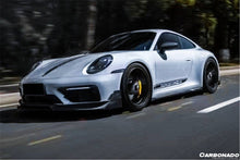 Load image into Gallery viewer, 2019-2023 Porsche 911 992 Carrera/Targa Sport Design Bumper WP Style Dry Carbon Fiber Front Lip - Carbonado Aero