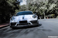 Load image into Gallery viewer, 2019-2023 Porsche 911 992 Carrera/Targa Sport Design Bumper WP Style Dry Carbon Fiber Front Lip - Carbonado Aero