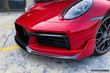 Load image into Gallery viewer, 2019-2023 Porsche 911 992 Carrera/Targa/S/4/4S WP Style Dry Carbon Front Lip - Carbonado