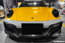 Load image into Gallery viewer, 2020-2023 Porsche 911 992 TurboS TA Style Front Bumper - Carbonado Aero