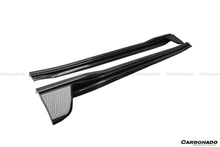 Load image into Gallery viewer, 2020-2023 Porsche 911 992 TurboS TA Style DRY Carbon Fiber Side Skirts - Carbonado Aero