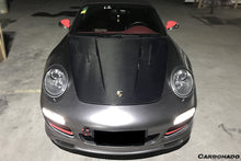 Load image into Gallery viewer, 2005-2012 Porsche 987 Cayman/Boxster and 997 Carrera MG Style Hood - Carbonado