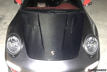 Load image into Gallery viewer, 2005-2012 Porsche 987 Cayman/Boxster and 997 Carrera MG Style Hood - Carbonado
