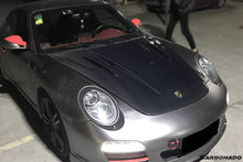 Load image into Gallery viewer, 2005-2012 Porsche 987 Cayman/Boxster and 997 Carrera MG Style Hood - Carbonado