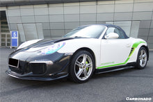 Load image into Gallery viewer, 2005-2012 Porsche Cayman &amp; Boxster 987 TA Style Side Skirts - Carbonado