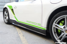 Load image into Gallery viewer, 2005-2012 Porsche Cayman/Boxster 987 TA Style Side Skirts - Carbonado Aero