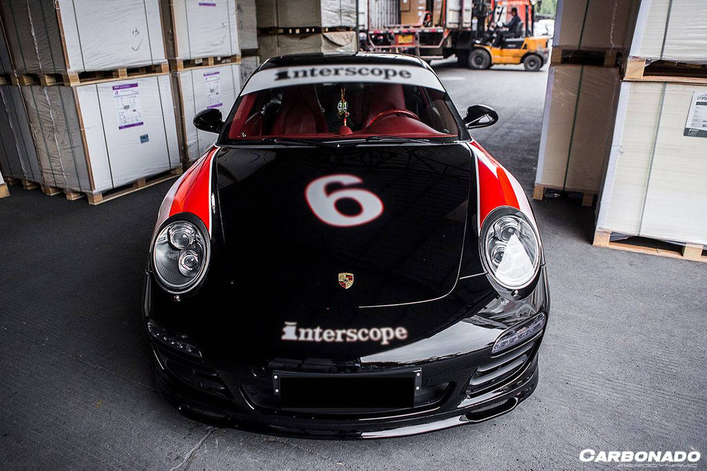 2009-2012 Porsche 911 997.2 Carrera/S EM Style Front Lip - Carbonado Aero