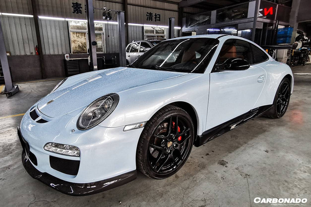 2009-2012 Porsche 911 997.2 Carrera/S TA Style Side Skirts - Carbonado Aero
