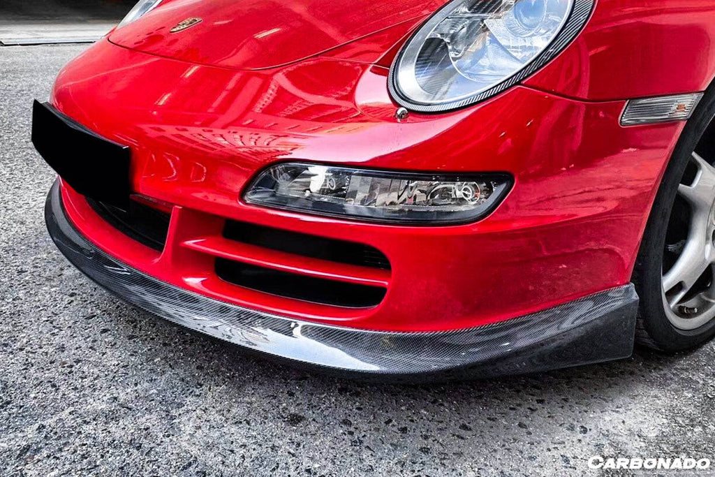 2005-2008 Porsche 911 997.1 Carrera/S TA Style Front Lip - Carbonado Aero