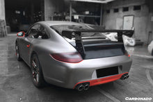 Load image into Gallery viewer, 2005-2012 Porsche 911 997 Carrera/S TA Style Trunk Spoiler - Carbonado
