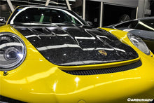 Load image into Gallery viewer, 2005-2012 Porsche Carrera 911 &amp; 997 Turbo &amp; Cayman &amp; Boxster 987 GT2RS Style Carbon Fiber Hood - Carbonado