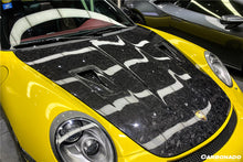 Load image into Gallery viewer, 2005-2012 Porsche Carrera 911/997 Cayman/Boxster 987 GT2RS Style Carbon Fiber Hood - Carbonado Aero